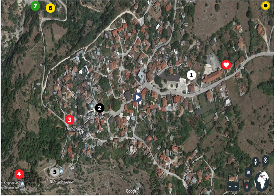 Map of Klhmatia - Ioannina Kindergarten